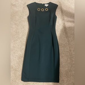 Calvin Klein Fitted Sleeveless Bodycon Dress